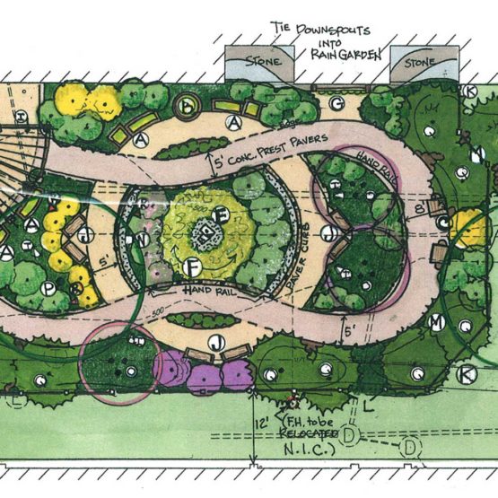 SAAarchitects - VAMC Martinsburg Healing Garden, Dementia Unit CLC