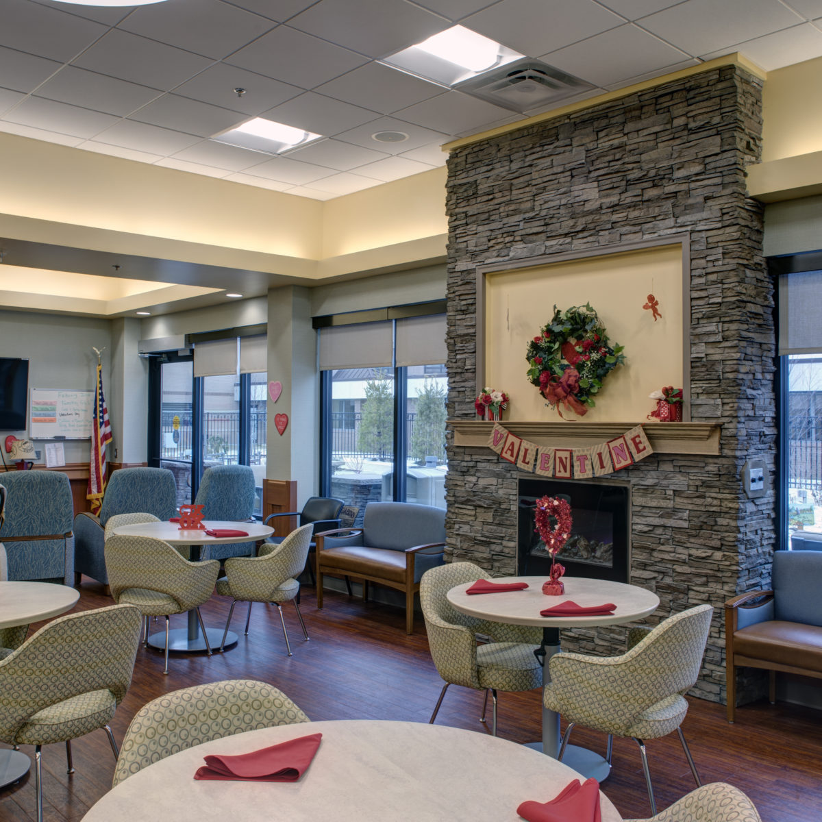 SAAarchitects VAMC Martinsburg Healing Garden, Dementia Unit CLC