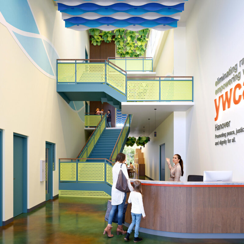 YWCA Hanover Expansion-Rendering